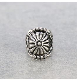 RING SILVER CONCHO CUFF