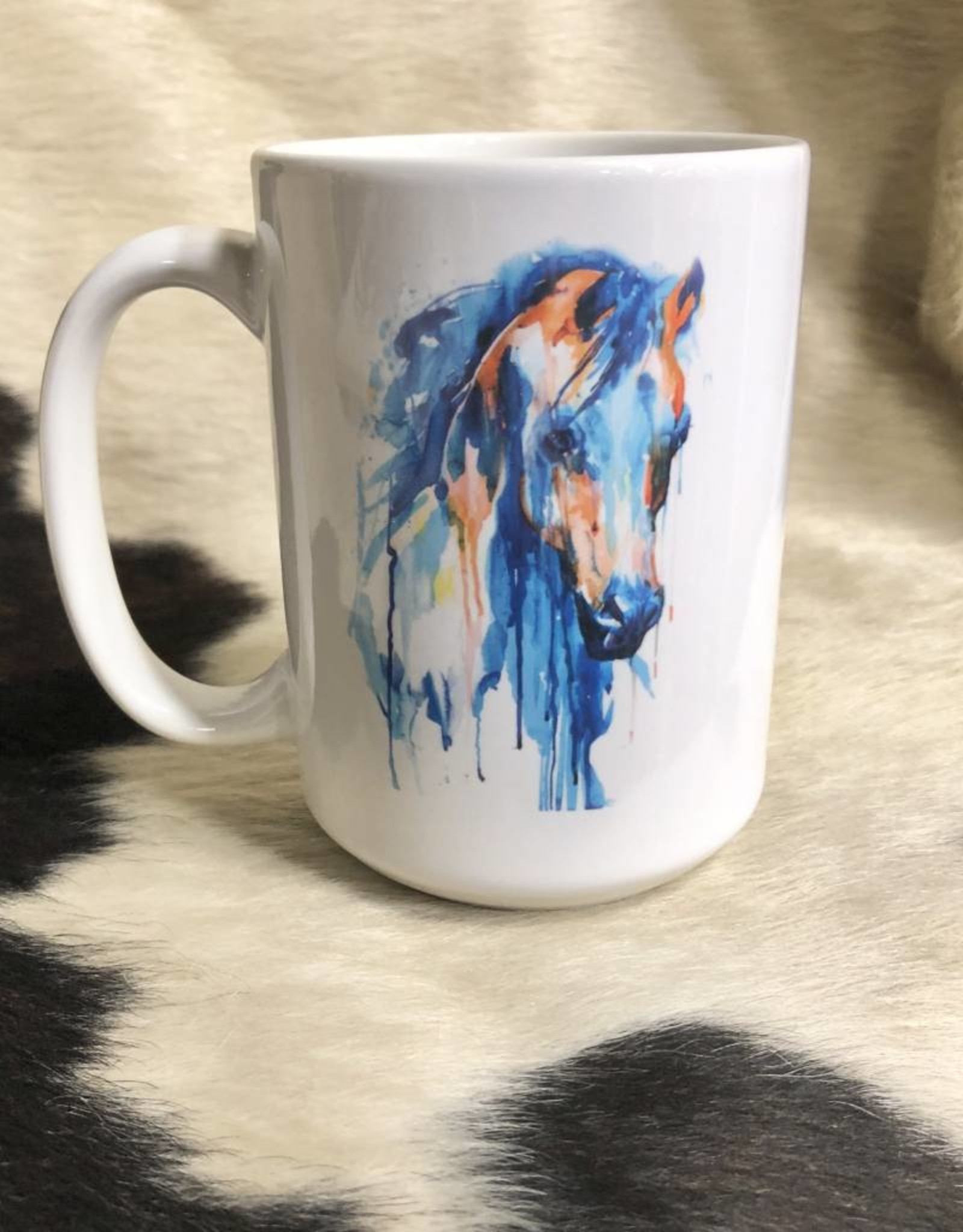 Coffee Mug Painted Horse Image On Both Sides Robinson S Family Feed