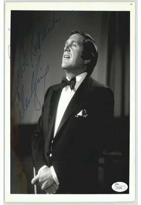 ALAN KING ACTOR COMEDIAN DECEASED) SIGNED INSCRIBED 8X10 JSA AUTHEN COA #P41648