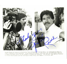 GERALDO RIVERA AUTOGRAPHED SIGNED 8X10 PUBLICITY PHOTO " SONS OF SCARFACE "