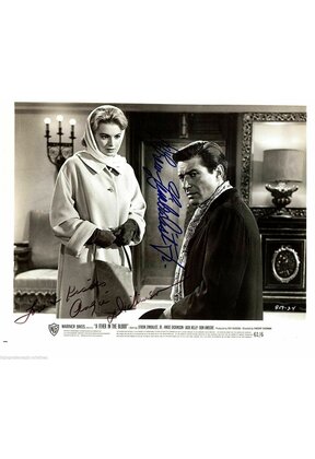 ANGIE DICKINSON, EFREM Z (DECEASED)SIGNED 8X10 STUDIO PROMO JSA COA #N38717
