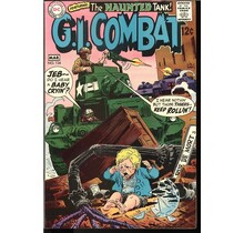 G.I. COMBAT HIGH GRADE SILVER AGE ISSUES 133, 132, 134 HAUNTED TANK DC COMICS
