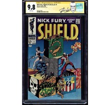 NICK FURY AGENT OF S.H.I.E.L.D #1 9.8 WHITE SS STAN LEE CGC #0351031006