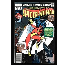 Spider-Woman #1 & 2 Fine + New Complete Origin, Look ! Spider-Woman's 1st series