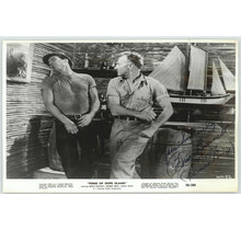 BRUCE BENNETT (DECEASED) TARZAN 8X10 FIEND OF DOPE ISLAN SIGNED JSA #P41548