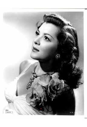 ANN RUTHERFORD DECEASED SCARLETT'S SISTER IN GONE W/ THE WIND SIGNED JSA #N4478