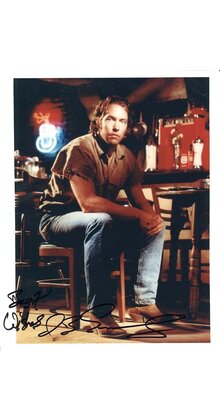 "D. B." SWEENEY, ACTOR AUTOGRAPHED SIGNED INSCRIBED 8X10 STUDIO PROMO WITH COA