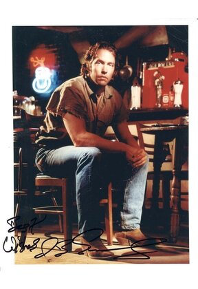 "D. B." SWEENEY, ACTOR AUTOGRAPHED SIGNED INSCRIBED 8X10 STUDIO PROMO WITH COA