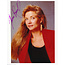 THERESA RUSSELL SIGNED AUTOGRAPHED PRESS PHOTO RED JACKET WITH COA