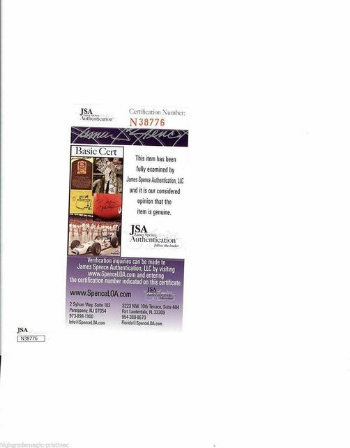 BARBARA CARRERA BOND GIRL SIGNED 8X10 JSA AUTHENTICATED COA JSA #N38776