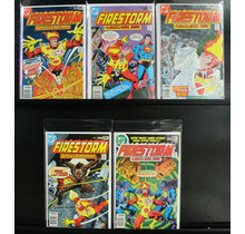 FIRESTORM 1ST SERIES #1-#5 BARGAIN SET 1978 DC COMICS VG-FINE