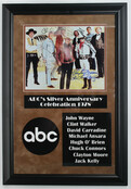 1978 ABC Silver Anniversary Signed Celebrity Photo in Custom Matted Frame
