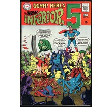 Inferior 5 #9, 10 DC vs. Marvel Spider-Man Parody, Fine/ Very Fine #10 only