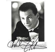 CHRISTIAN SLATER AUTOGRAPHED SIGNED 8X10 IN A TUXEDO WITH COA