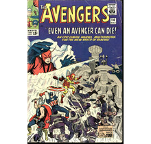 AVENGERS #14,15 SILVER AGE MARVELS DEATH OF THE ORIGINAL ZEMO