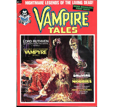 VAMPIRE TALES #1 MARVEL 5TH APPEARANCE OF MORIBUS VF/VF+ 1973, MARVEL