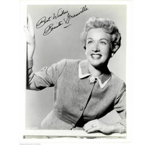 BONITA GRANVILLE VINTAGE PHOTO (DECEASED) SIGNED JSA AUTHENTICATED COA #38935