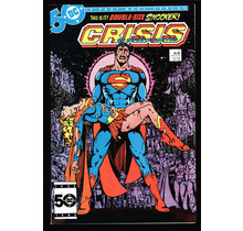 CRISIS ON INFINITE EARTH #7 DEATH OF SUPERGIRL ! HIGH GRADE, KEY ISSUE