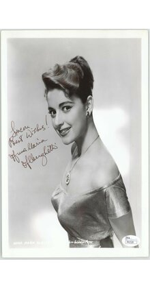ANNA MARIA ALBERGHETTI, SEXY ITALIAN ACTRESS 8X10 SIGNED JSA AUTHEN. #P41528
