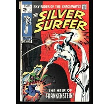 Silver Surfer #7 Stan Lee VG/FN Early Cameo by Frankenstein