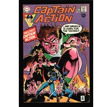 CAPTAIN ACTION #5 DC SILVER AGE THE ORIGINAL TOY TIE-IN