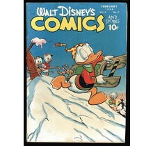 Walt Disney's Comics & Stories # 89 (Vol. 8 No. 5) 10¢ cover Donald Duck Good