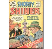 SHORTY SHINER EARLY SILVER AGE WESTERN COMIC SERIES ISSUES 1-3 ENTIRE SET DANDY