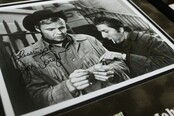 DUSTIN HOFFMAN AND JON VOIGHT "MIDNIGHT COWBOY" SIGNED AND FRAMED
