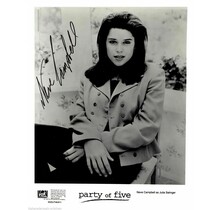 NEVE CAMPBELL STUDIO PHOTO SIGNED 8X10 JSA AUTHENTICATED COA #N38766