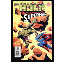 INCREDIBLE HULK VS SUPERMAN 1ST PRINT NM+ NEVER READ MARVEL COMICS