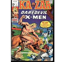 Kazar #1 Marvel Comics, hidden profanity cover, X-Men, Daredevil