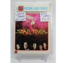 1979 Star Trek The Motion Picture --- Complete Movie Card Set 1 - 33