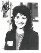 ANNIE POTTS AUTOGRAPHED SIGNED 8X10 PHOTO B & W