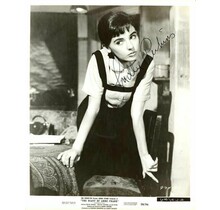 MILLIE PERKINS SIGNED 8X10 STUDIO PROMO PHOTO "DIARY OF ANNE FRANK" #59 OF 94