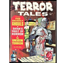 TERROR TALES VOL. 1 #9-10, VOL. 2 #1-2, 1969-1970, EERIE PUBLICATIONS