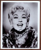 ANN SOTHERN, ACTRESS. AUTHENTIC AUTOGRAPH 8X10 PHOTO WITH COA