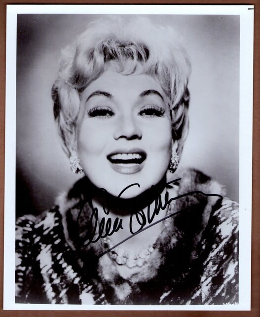 ANN SOTHERN, ACTRESS. AUTHENTIC AUTOGRAPH 8X10 PHOTO WITH COA
