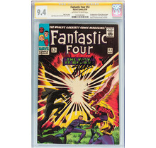 FANTASTIC FOUR #53 CGC 9.4 OWW 2ND APP OF BLACK PANTHER SS STAN LEE #1235281002