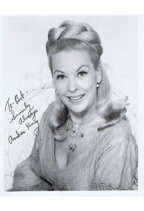 ANDREA KING (DECEASED) SIGNED PHOTO AUTOGRAPHED W/COA 8X10