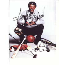 SAMUEL JACKSON, COACH CARTER, PULP FICTION STAR PHOTO AUTOGRAPHED W/COA 8X10