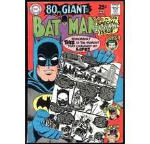 BATMAN #198 (80 pg. GIANT G-43) FINE+, tight clean book, Joker, Squarebound