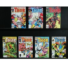 Thor lot 338, 339, 340, 341, 357, 368, 382, Beta Ray Bill F-VF/NM