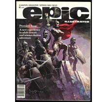 Epic Illustrated #1, 7, 16 Marvel mags. Neal Adams, BWS F- to F+