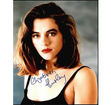 ELIZABETH HURLEY ACTRESS, MODEL, 8X10 SIGNED GORGEOUS PHOTO WITH COA