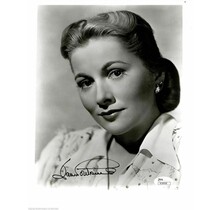 JOAN FONTAINE (DECEASED) SIGNED 8X10 OSCAR WINNER AUTHENTICATED JSA #38908