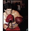 PETER "HURRICANE" MCNEELEY BOXER FOUGHT MIKE TYSON IN 1995 SIGNED 8X10 WITH COA