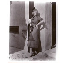 MARY CARLISLE, ACTRESS AND SINGER SIGNED 8X10 WITH COA