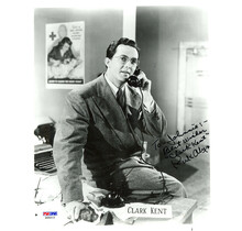 KIRK ALYN 1ST SUPERMAN IN FILM PSA/DNA CLARK KENT SIGNED 8X10 PHOTO