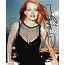 JERI RYAN IN SEXY BLACK DRESS SIGNED 8X10 STUDIO PROMO PHOTO WITH COA