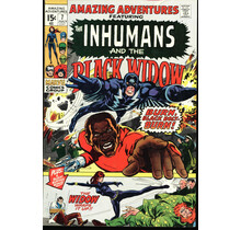 AMAZING ADVENTURES #7, INHUMANS #10, #12 WITH HULK, NEAL ADAMS COVER AND ART
